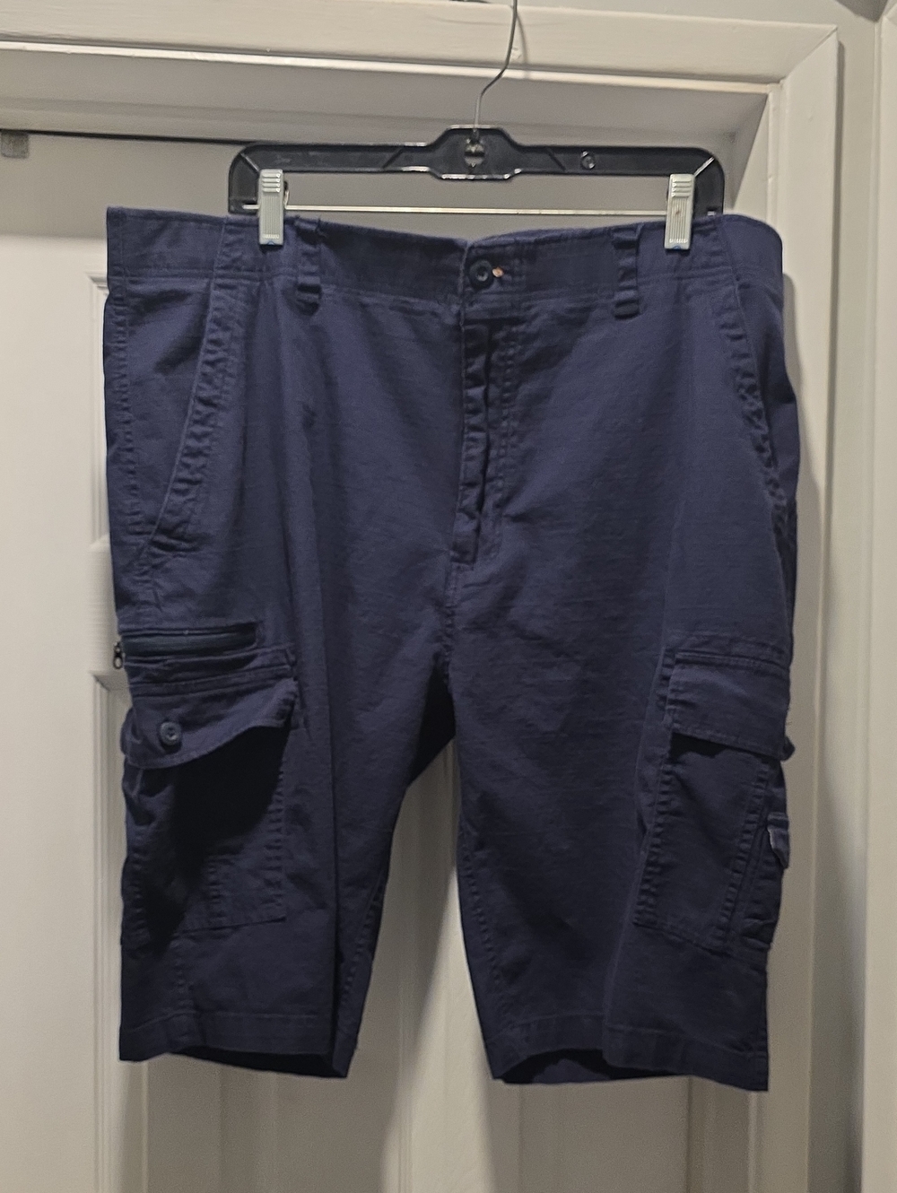 Men's Navy Cargo Pants - Classic Utility Style